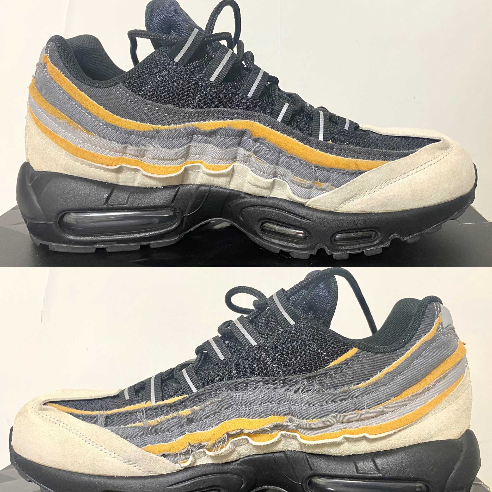 COMME des GARCONS × Nike Air Max 95 "Charcoal"