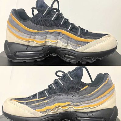 COMME des GARCONS × Nike Air Max 95 "Charcoal"