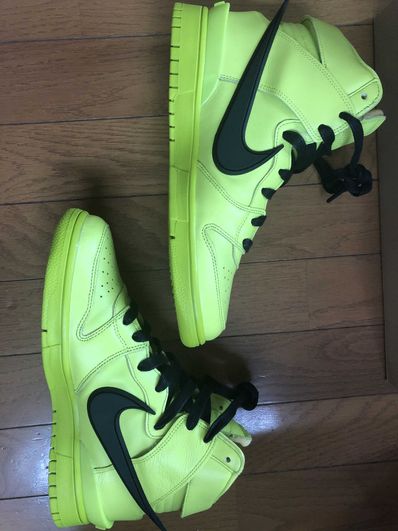 AMBUSH × NIKE DUNK HIGH "FLASH LIME"