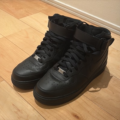 Nike Air Force 1 Mid '07 "Black/Black" (315123-001/CW2289-001)