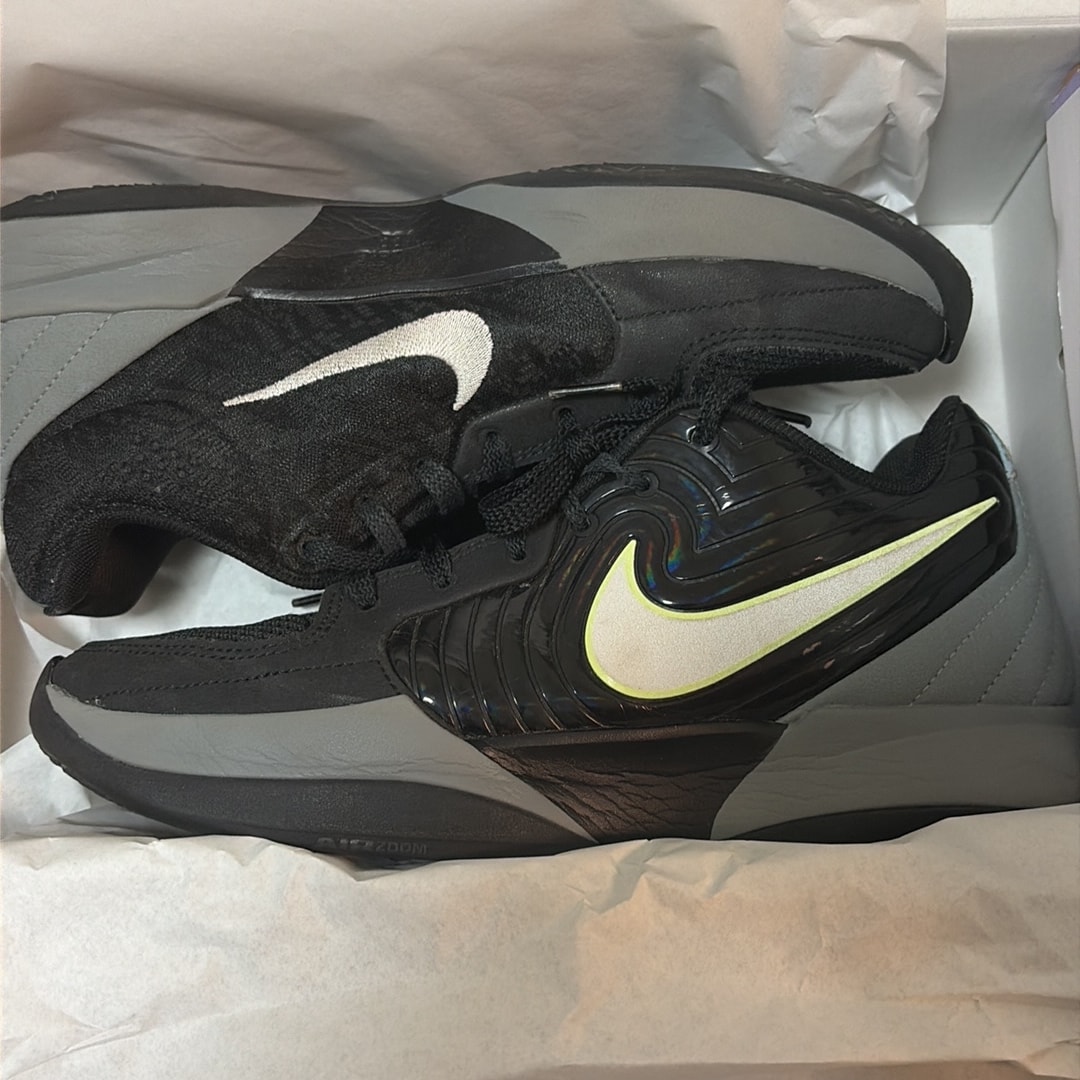 Nike Ja 2 "Black/Light Smoke Grey/Light Lemon Twist/Phantom" (FD7327-001/FD7328-001)