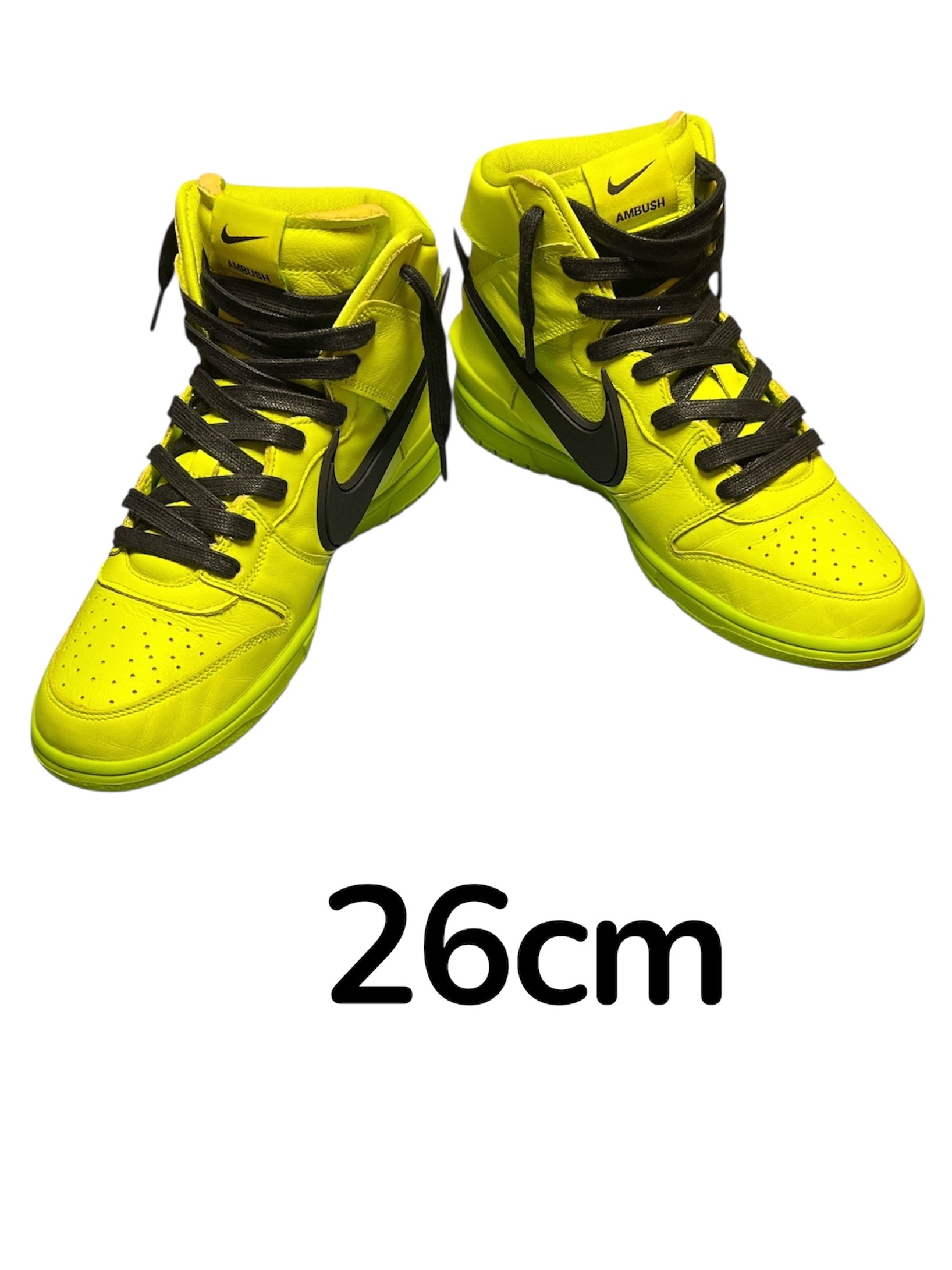 Ambush × Nike Dunk High "Flash Lime"