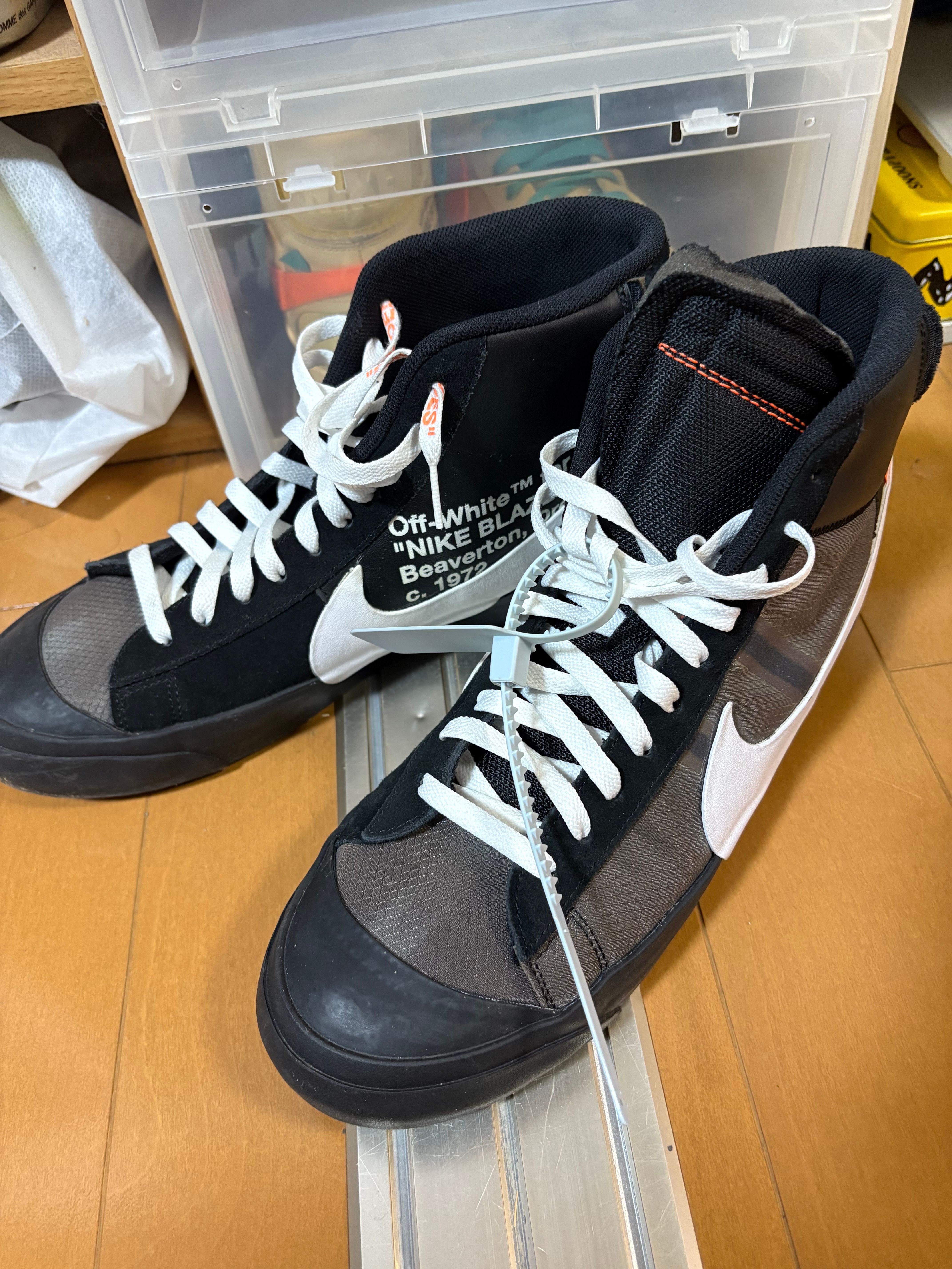 Off-White × Nike Blazer Studio Mid "Grim Reaper"