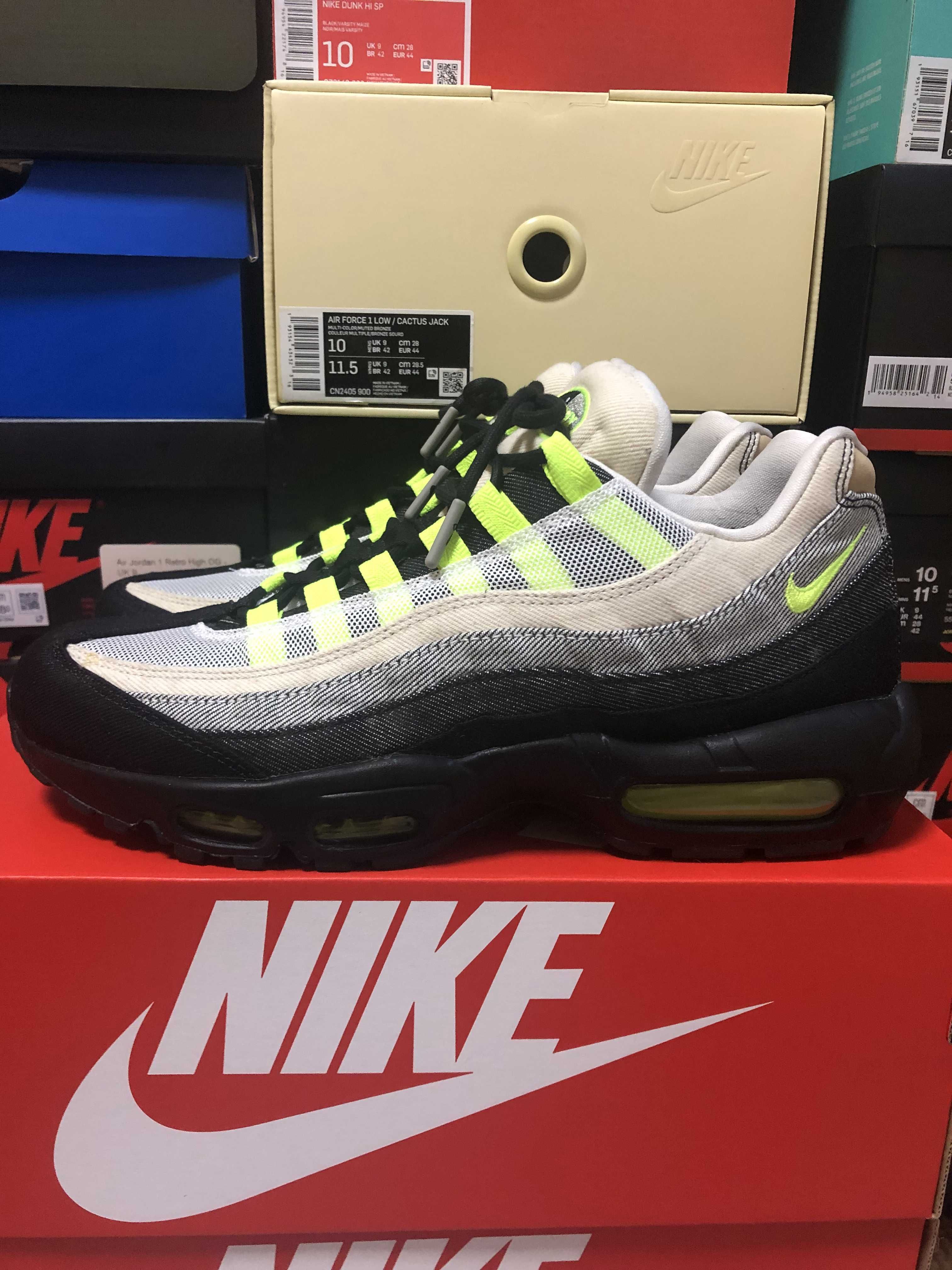 DENHAM × Nike Air Max 95 "Volt"