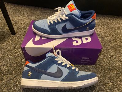 Why So Sad? × Nike SB Dunk Low "Coastal Blue/Speed Yellow-University Red"