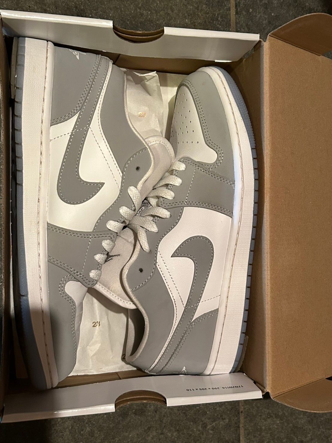 Nike Women's Air Jordan 1 Low "Wolf Grey"