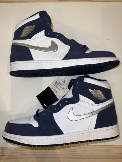 Nike Air Jordan 1 Retro High OG CO.JP "Midnight Navy"(2020)(ブリーフケース付き)