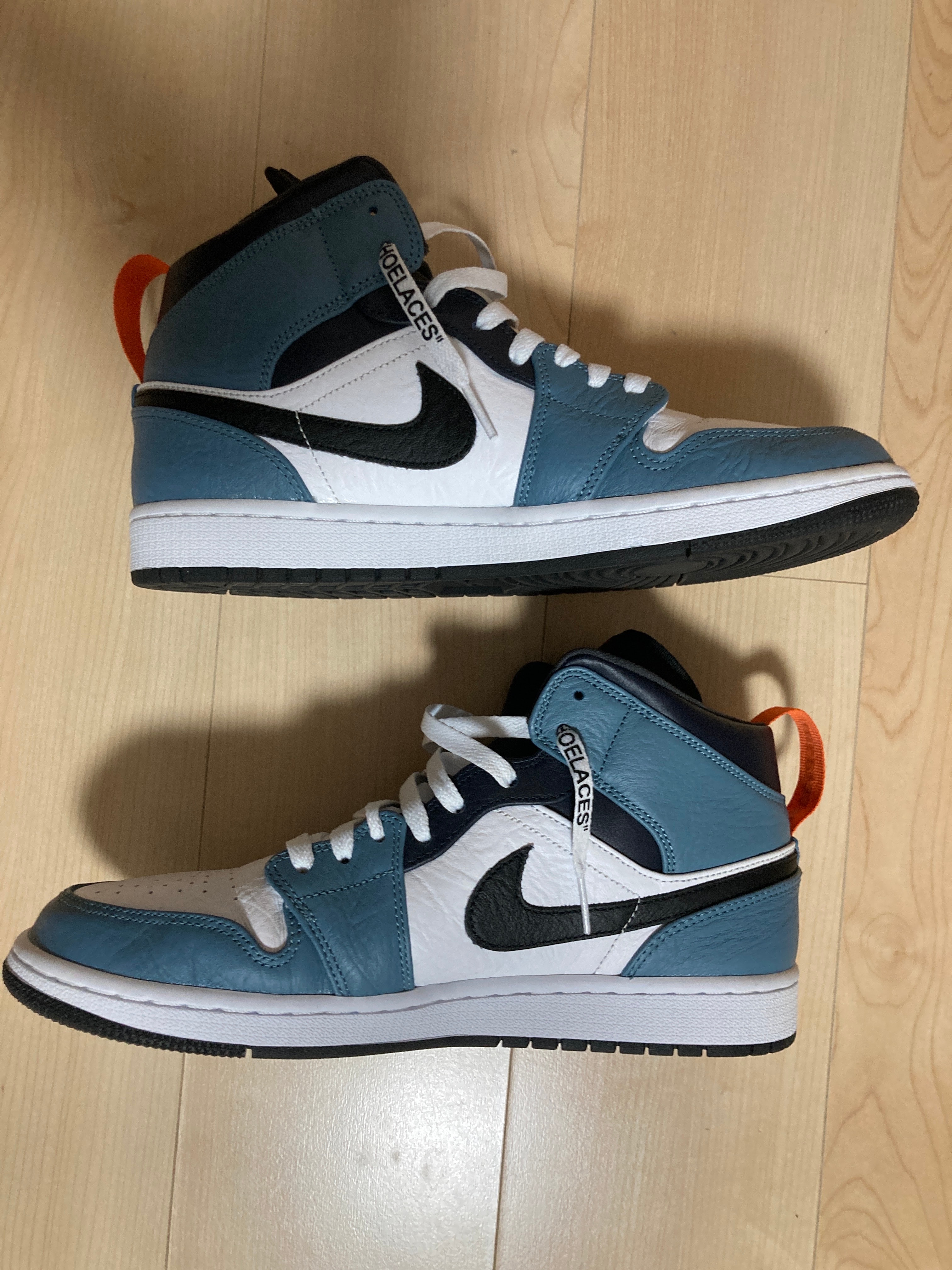 FACETASM × Nike Air Jordan 1 Mid "White/Navy"