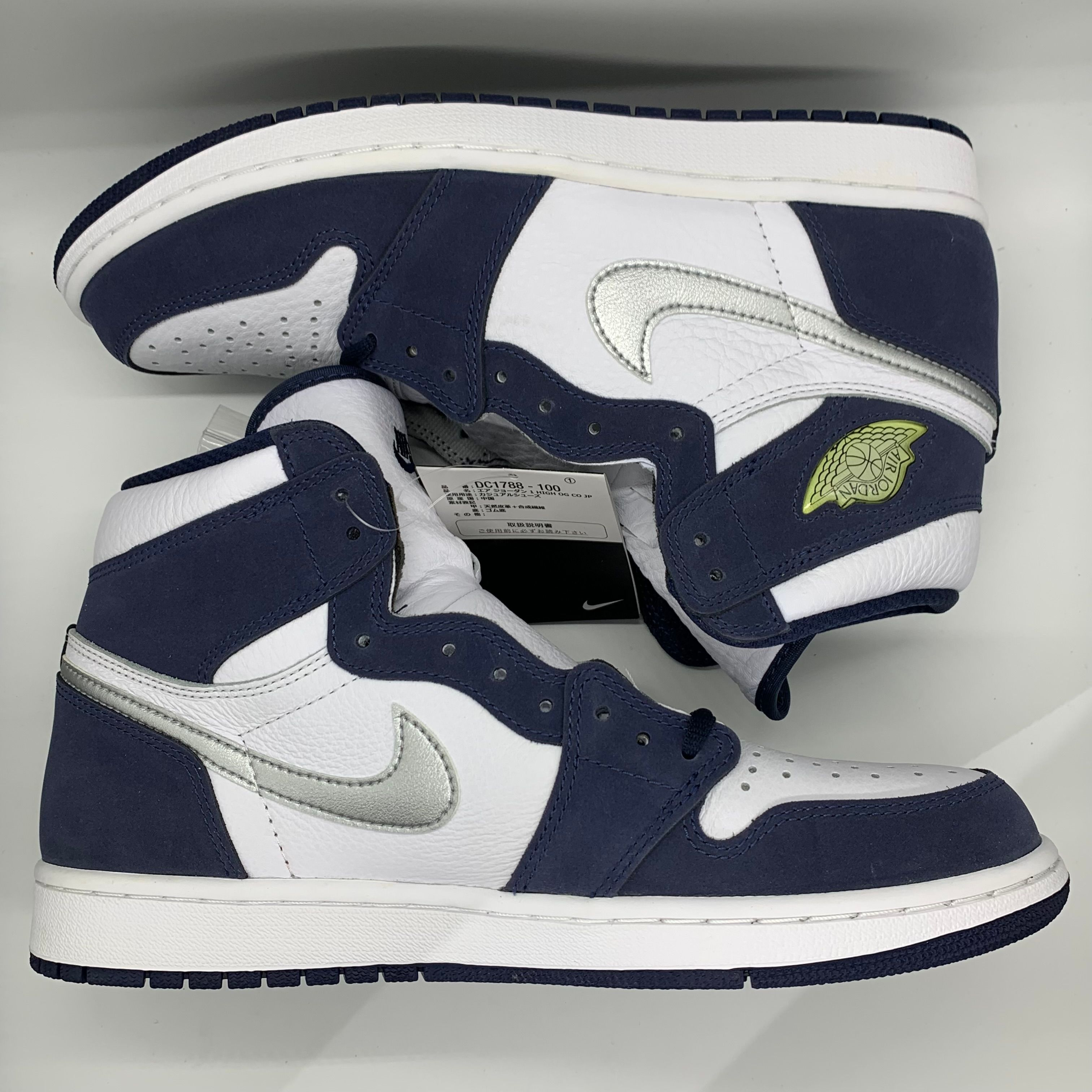 Nike Air Jordan 1 High OG CO.JP "White/Midnight Navy" (2020)(ブリーフケースなし)