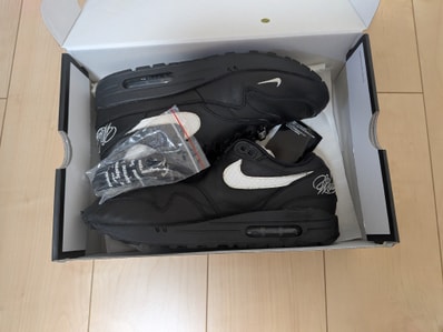 Supreme × Nike Air Max 1 '87 SP "Black" (25SS Week4)