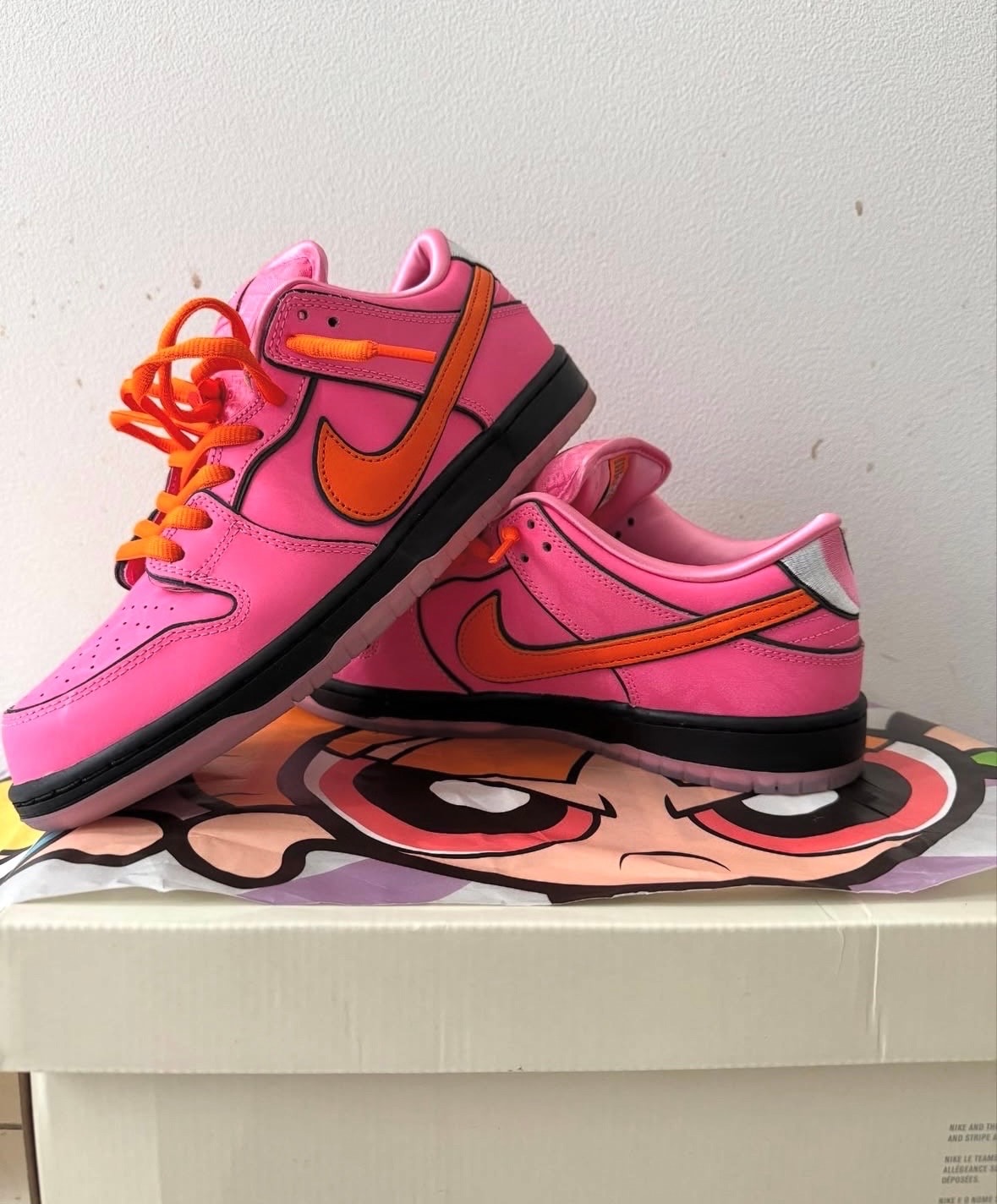 パワーパフガールズ × ナイキ SB ダンク ロー プロ QS 