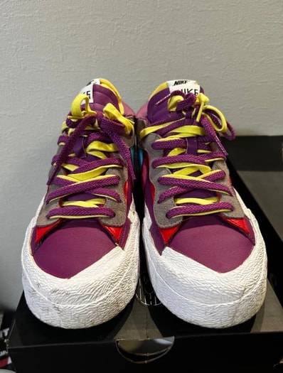 KAWS × sacai × Nike Blazer Low "Purple Dusk"