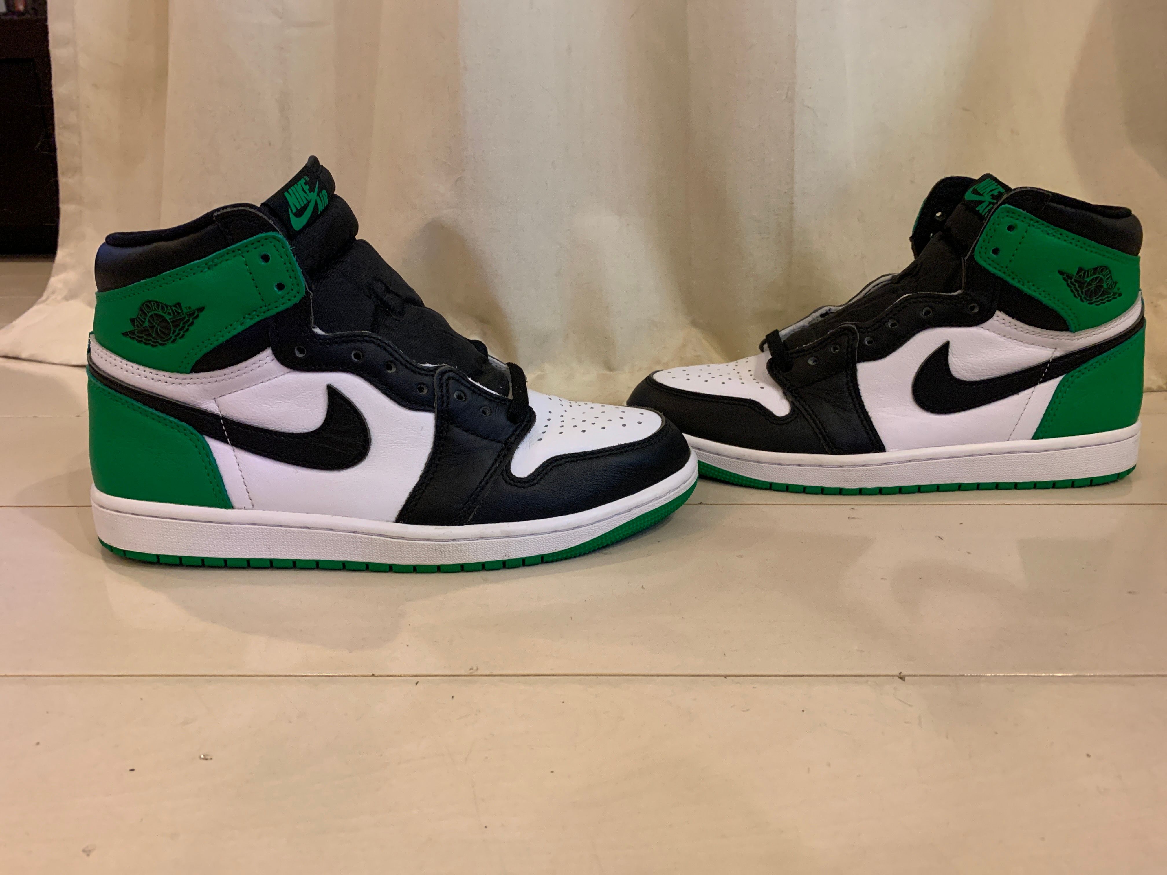 Nike Air Jordan 1 Retro High OG "Celtics/Black and Lucky Green" (2023)