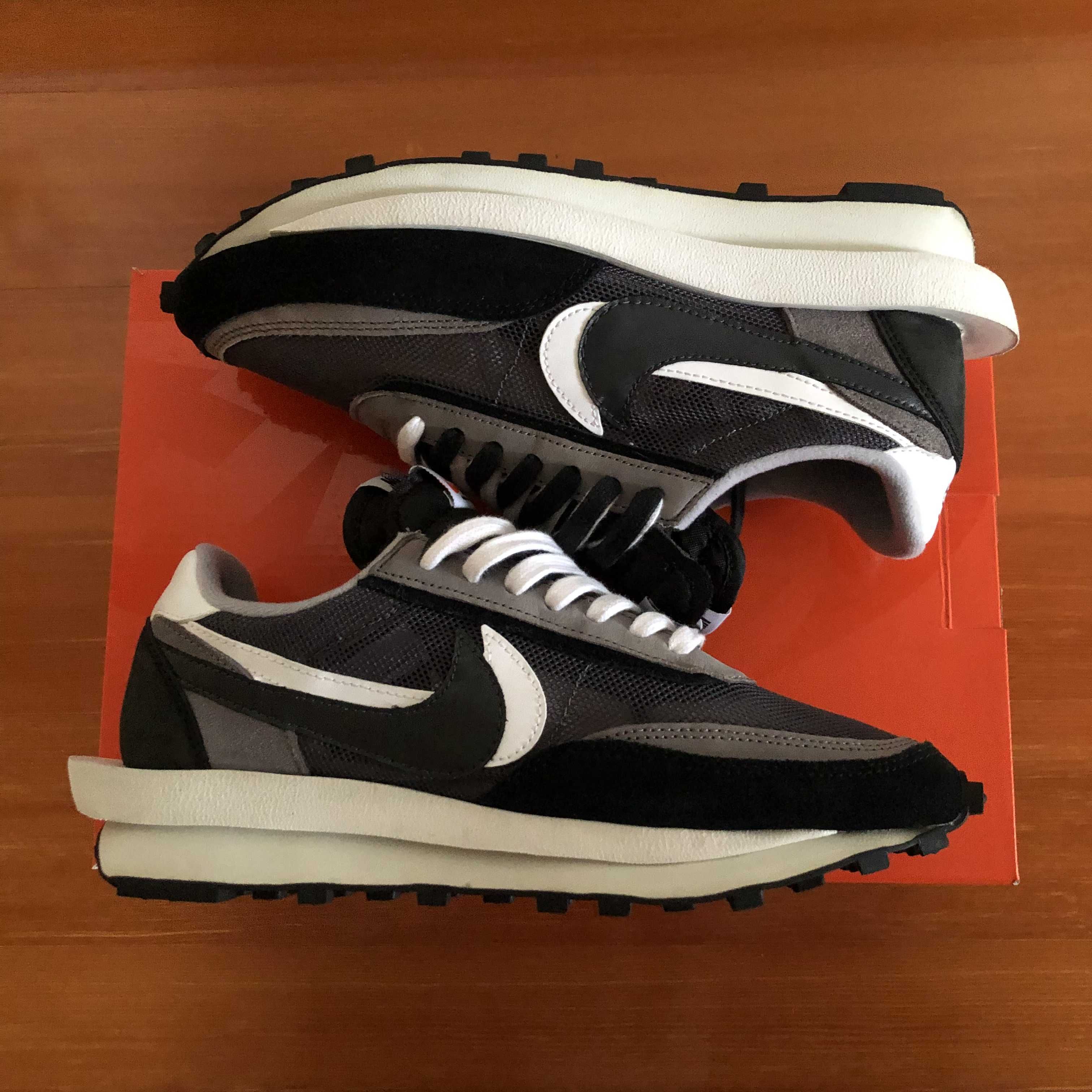 sacai × Nike LD Waffle "Black"