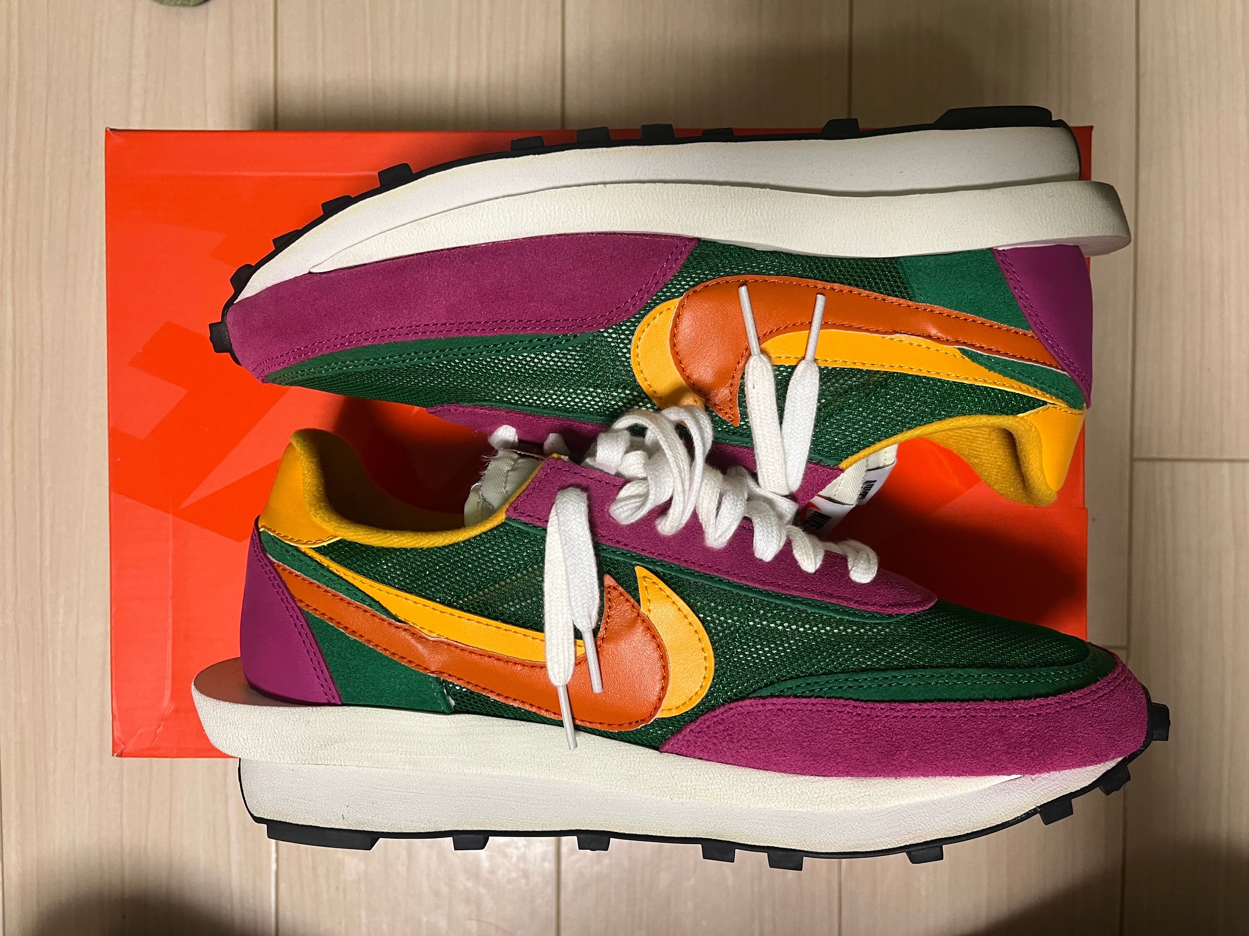 sacai × NIKE LDV WAFFLE "PINE GREEN"