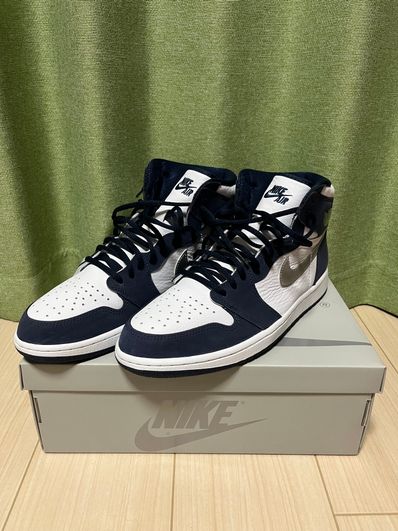 Nike Air Jordan 1 High OG CO.JP "White/Midnight Navy" (2020)(ブリーフケースなし)