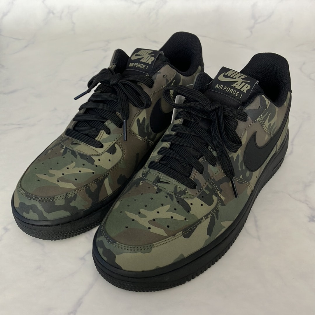 Nike Air Force 1 Low "Reflective Woodland Camo"