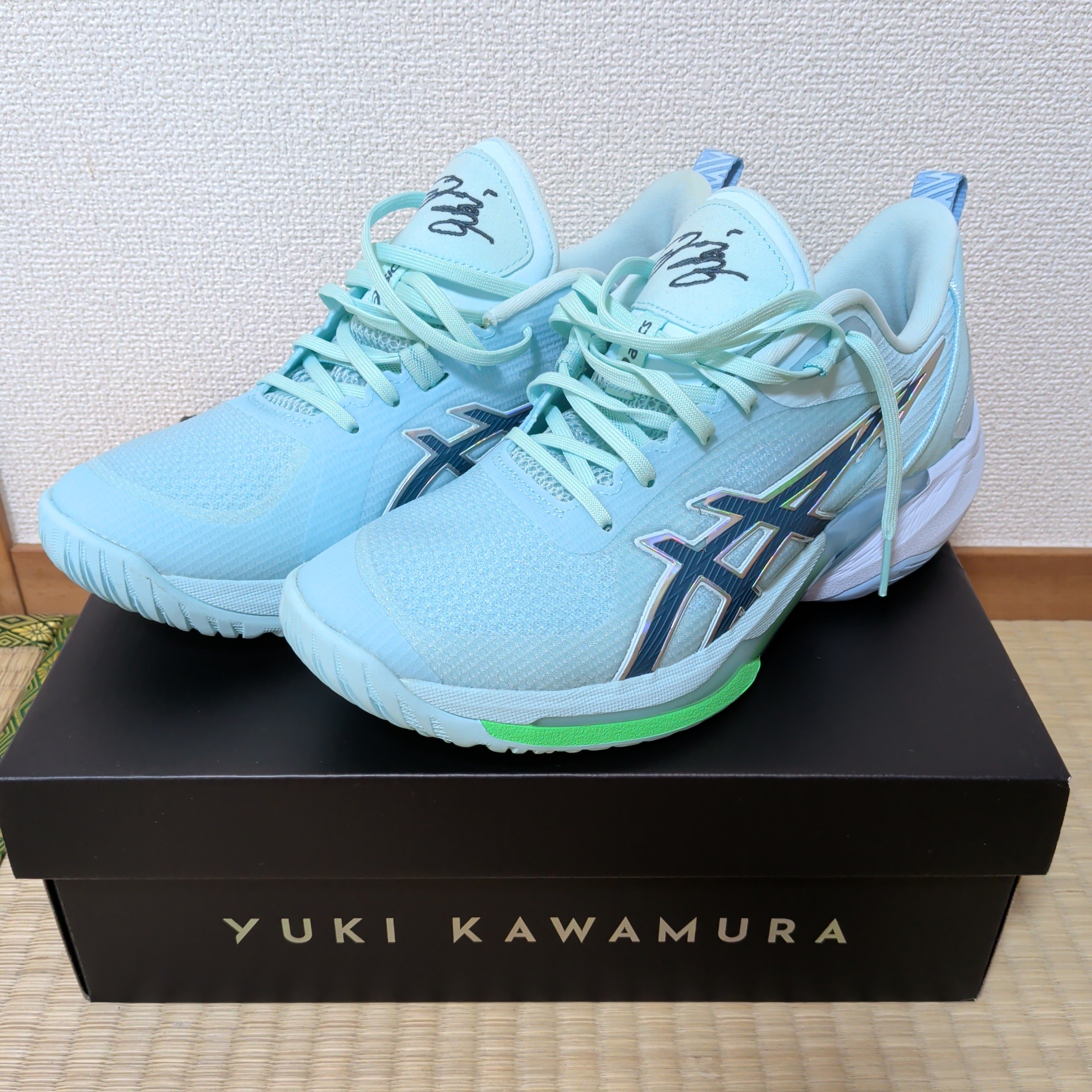 Asics Swiftace Yuki "Clear Blue/Evening Teal"