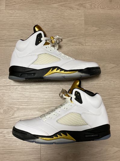 NIKE AIR JORDAN 5 RETRO OLYMPIC (2016)の新品/中古フリマ(通販