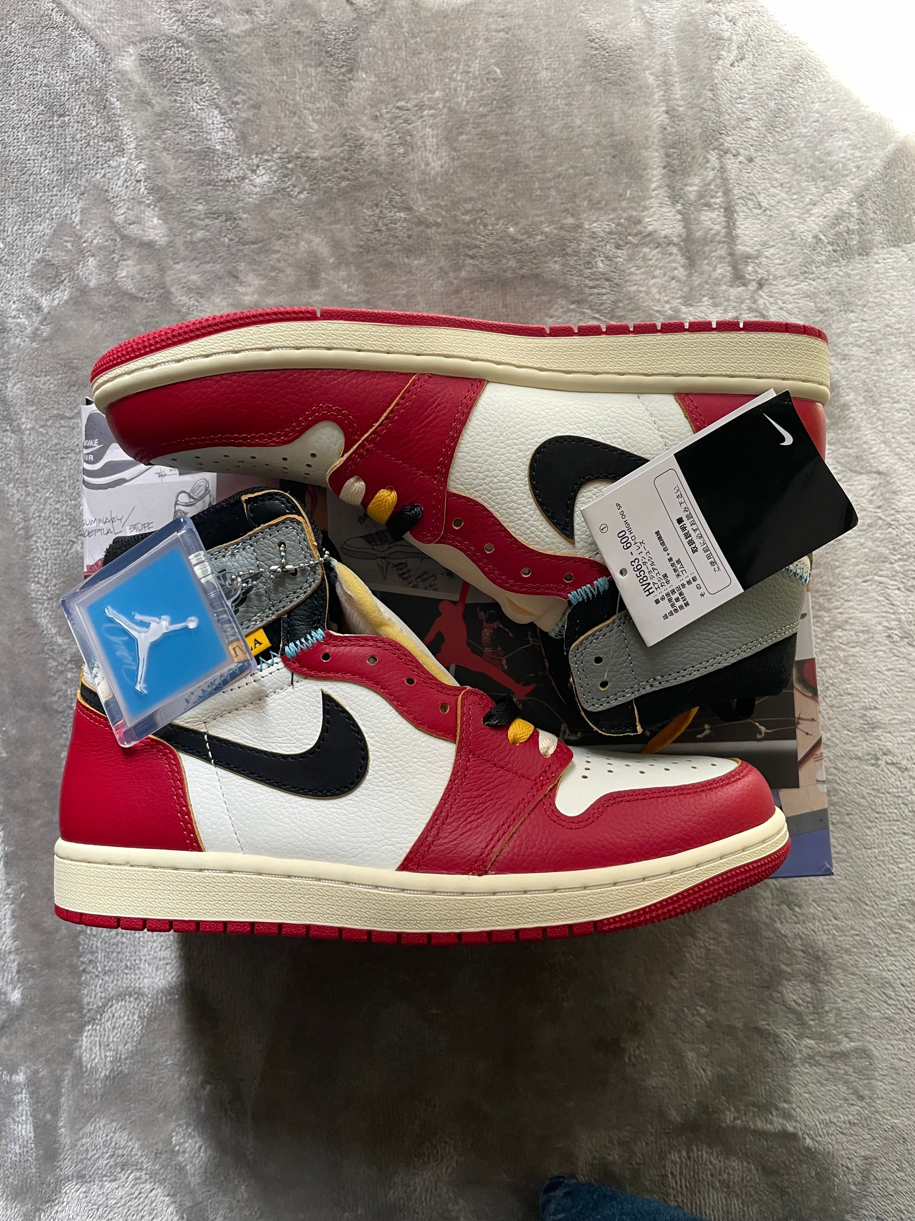 UNION × Nike Air Jordan 1 Retro High OG "Chicago/Shadow"