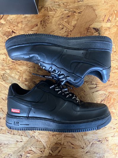 Supreme × Nike Air Force 1 Low "Black"