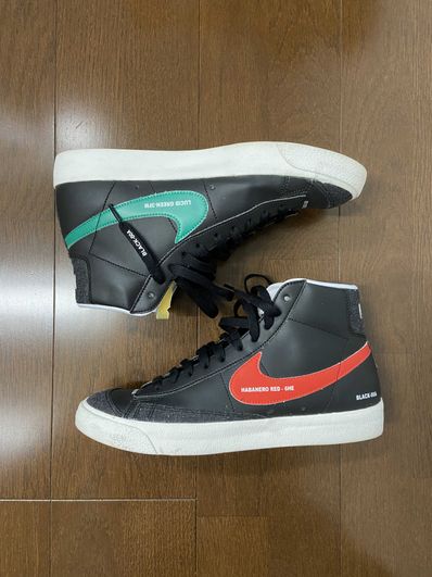 NIKE Women's BLAZER MID '77 "BLACK"