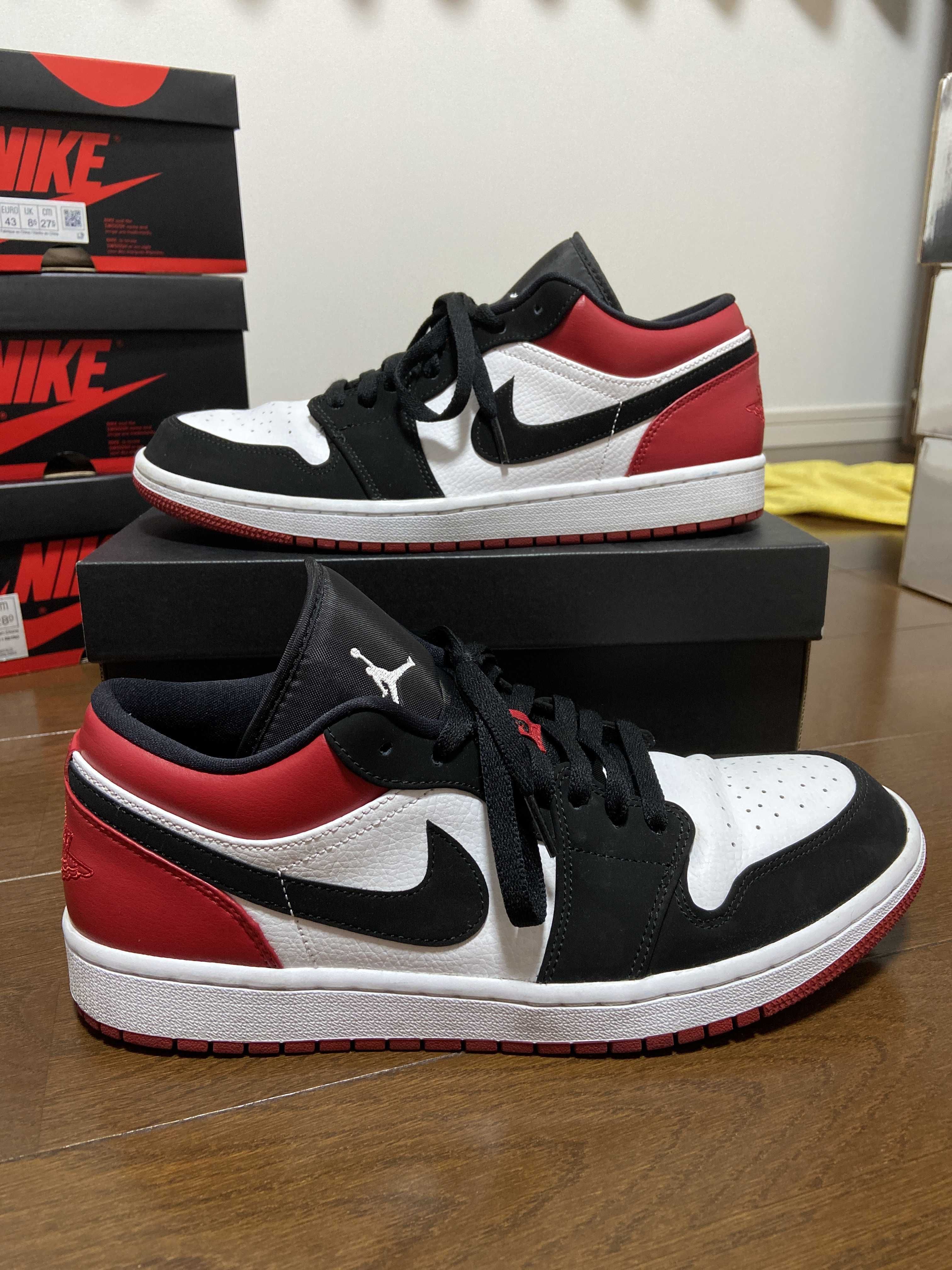 Nike Air Jordan 1 Low "Black Toe"
