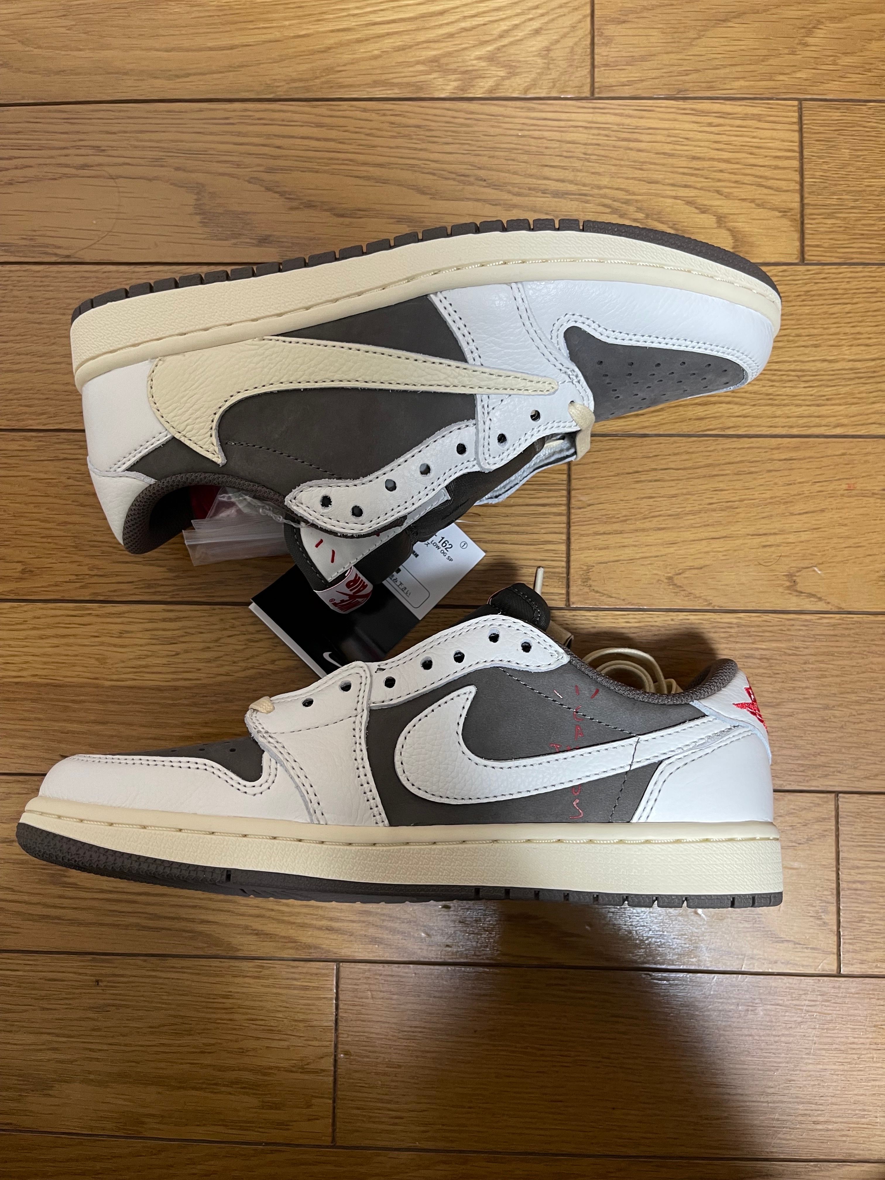 Travis Scott × Nike Air Jordan 1 Low OG SP "Reverse Mocha/Sail and Ridgerock"