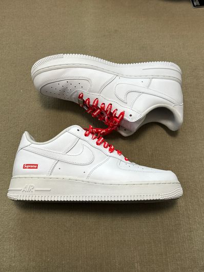 Supreme × Nike Air Force 1 Low "White"