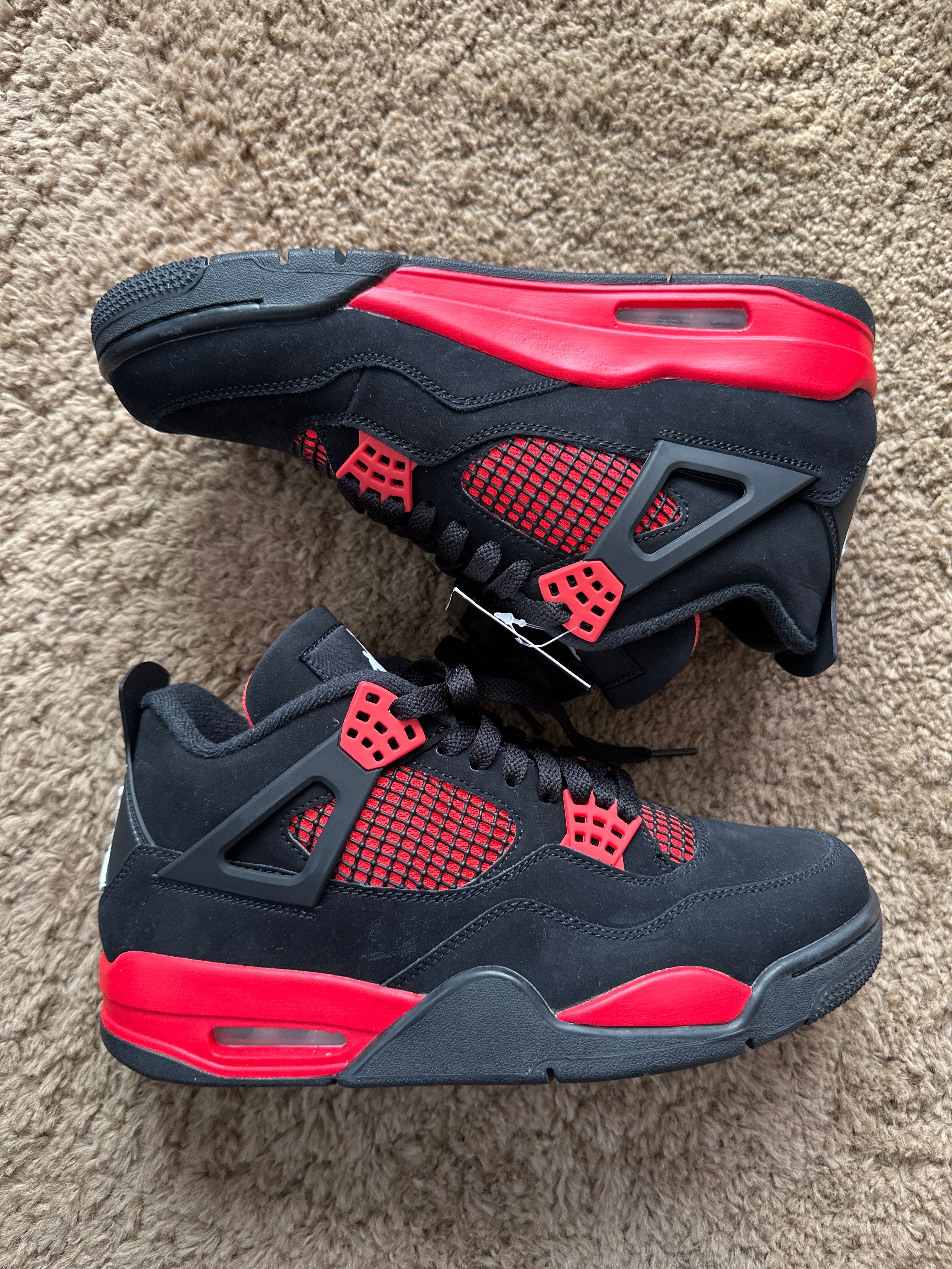 Nike Air Jordan 4 "Red Thunder/Crimson"