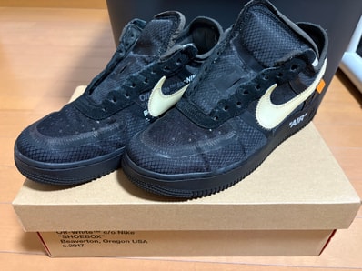 Off-White × Nike Air Force 1 Low "Black"