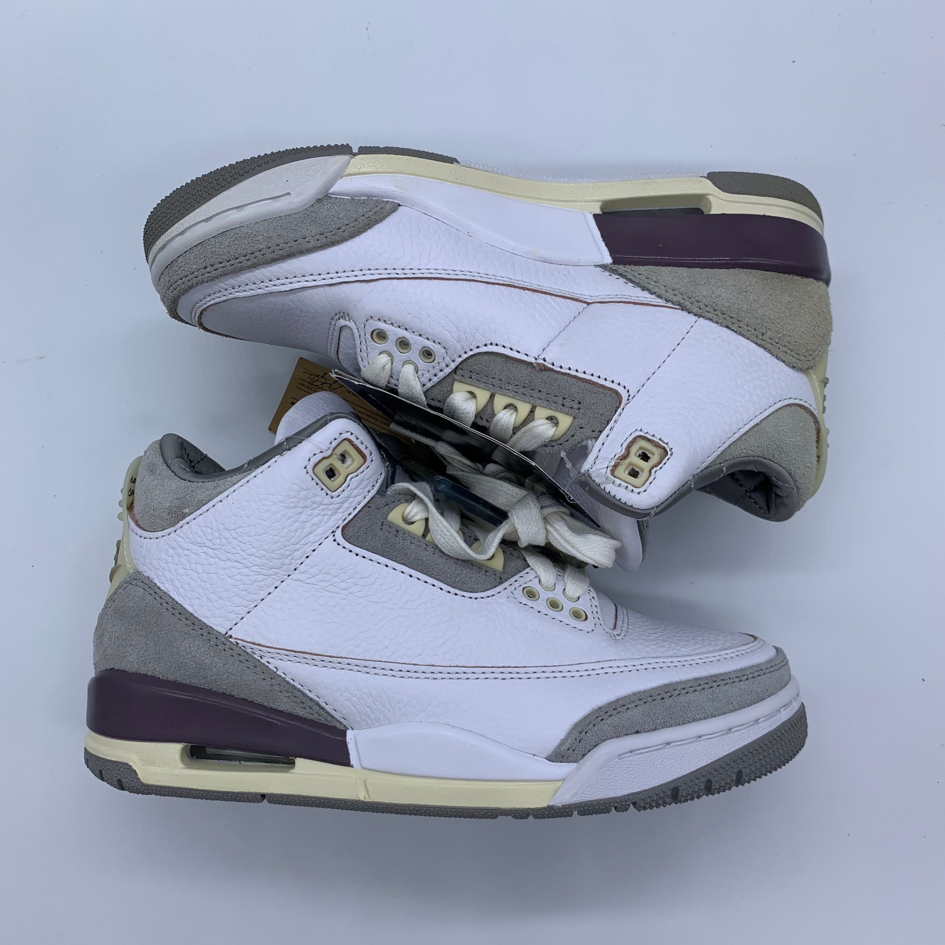 A Ma Maniere × Nike Women's Air Jordan 3 Retro SP "White/Medium Grey Violet Ore"