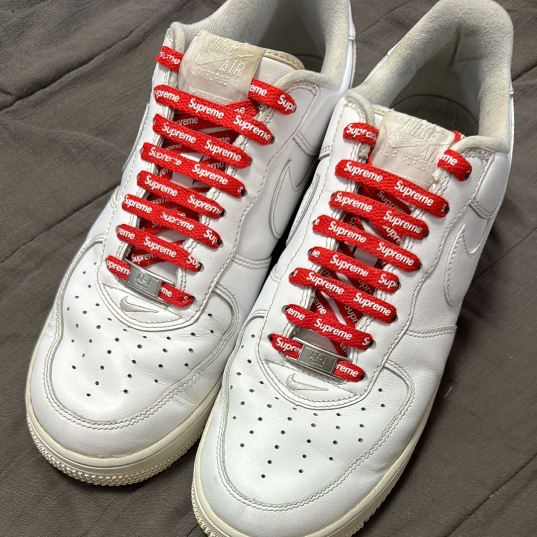 Supreme × Nike Air Force 1 Low "White"