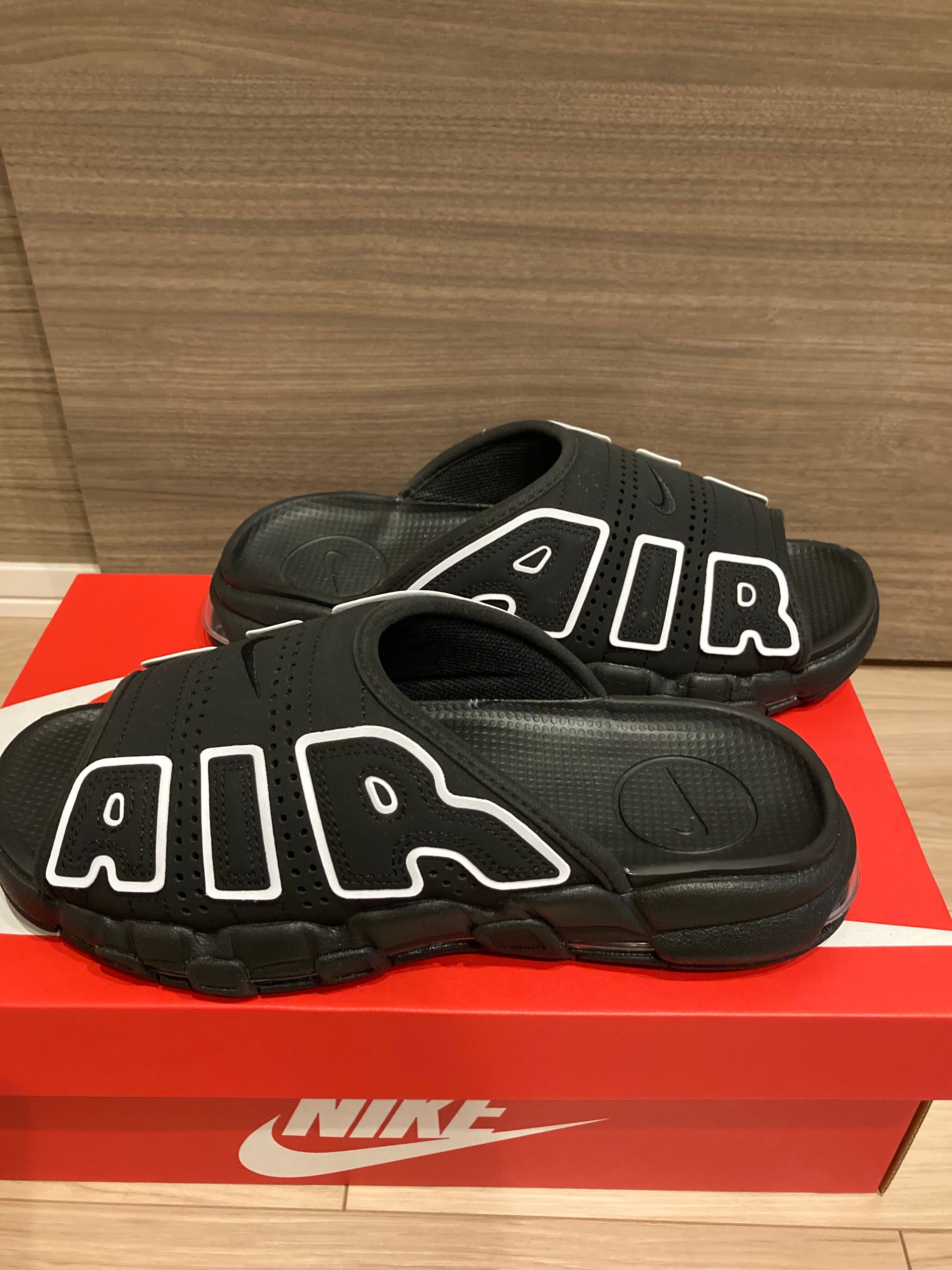 Nike Air More Uptempo Slide "Black" (DV2132-001/DV2137-001)