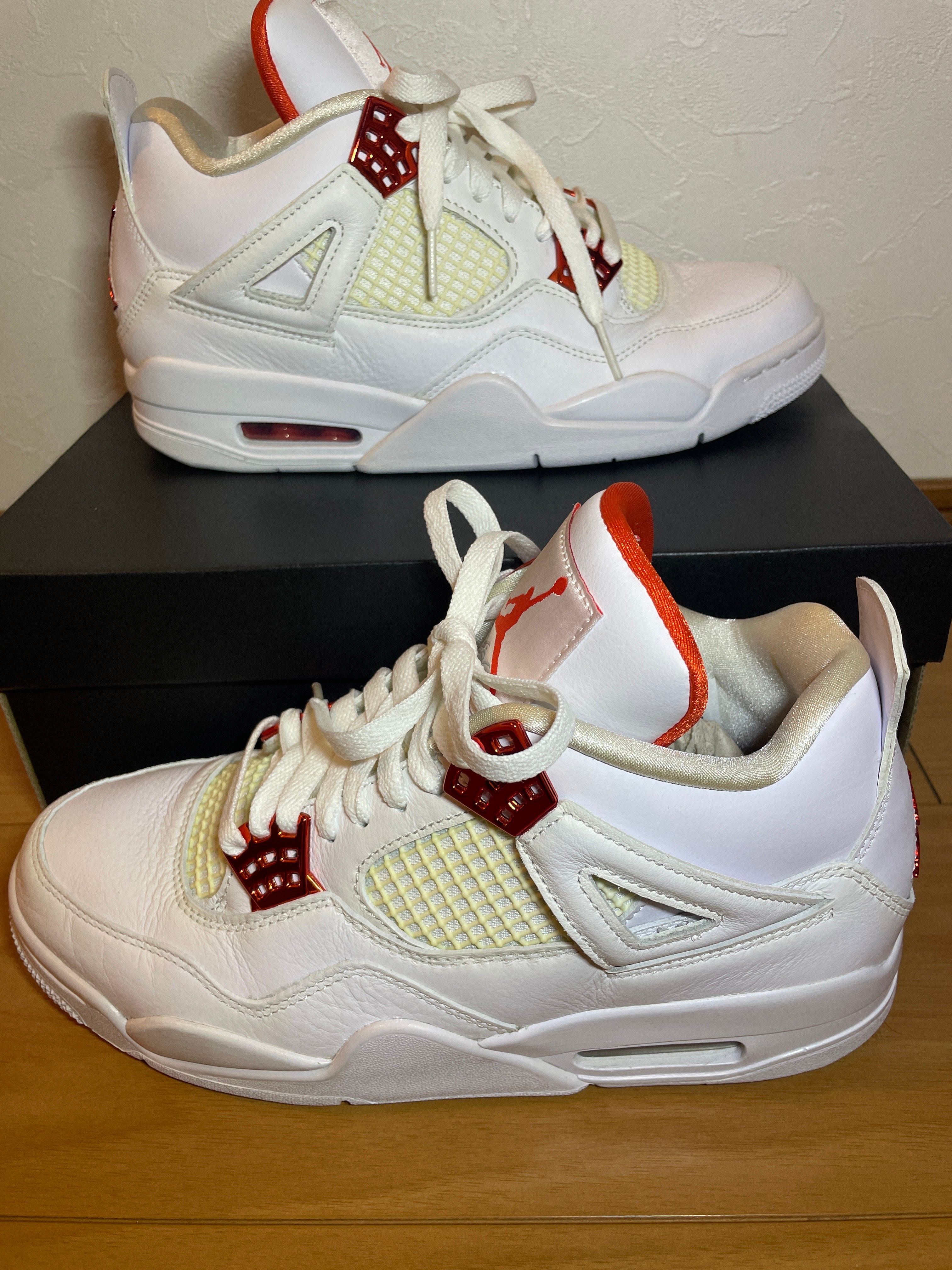 Nike Air Jordan 4 Retro "White/Team Orange"