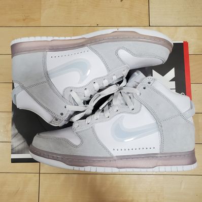 SLAM JAM x NIKE DUNK HIGH "WHITE/CLEAR PURE PLATINUM"