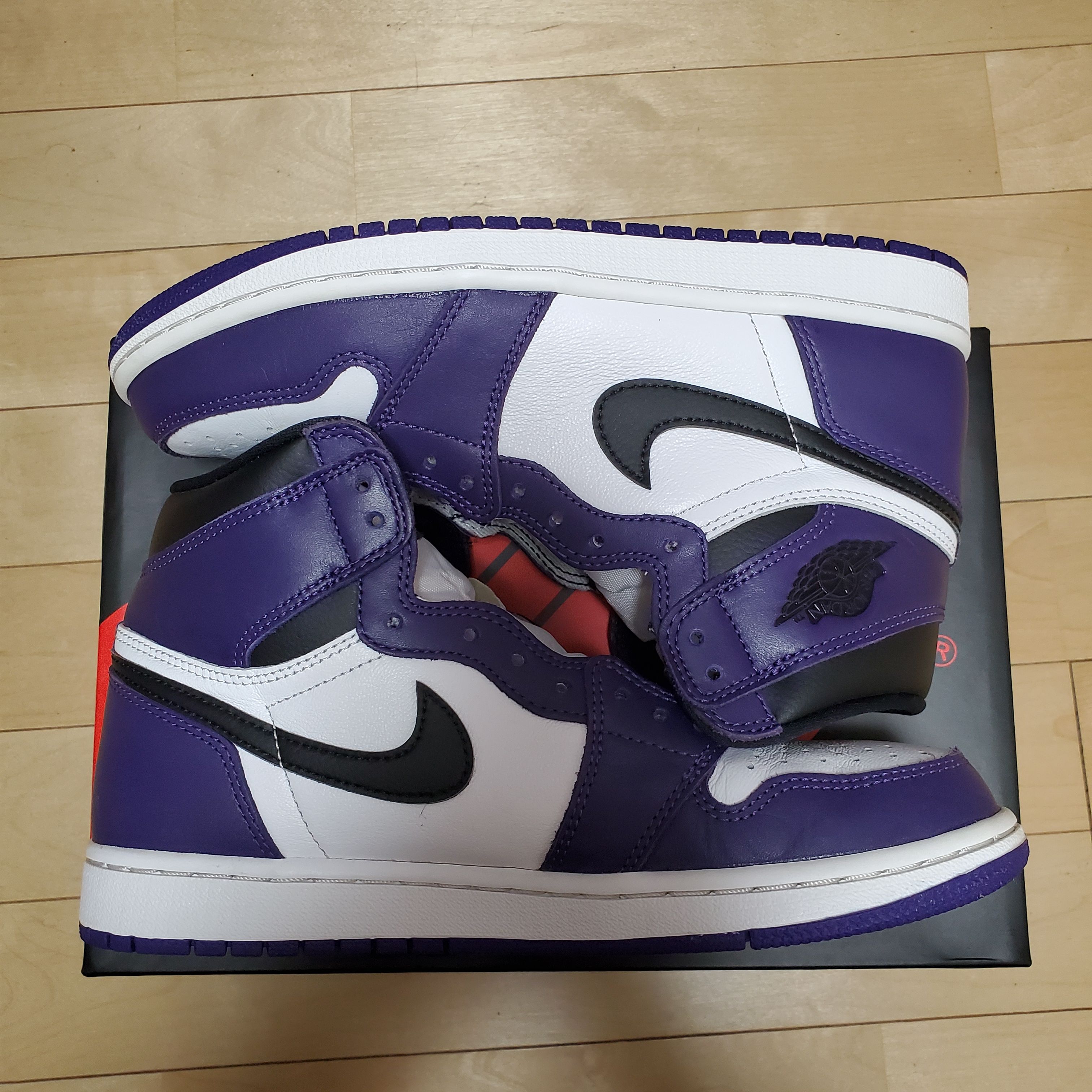 Nike Air Jordan 1 Retro High OG "Court Purple White/Black" (2020)