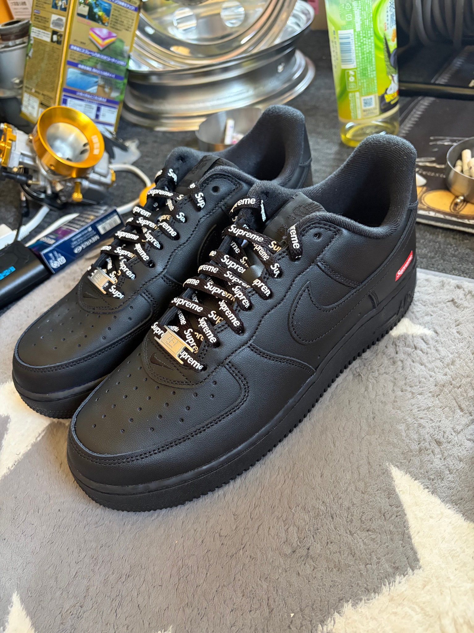 Supreme × Nike Air Force 1 Low "Black"