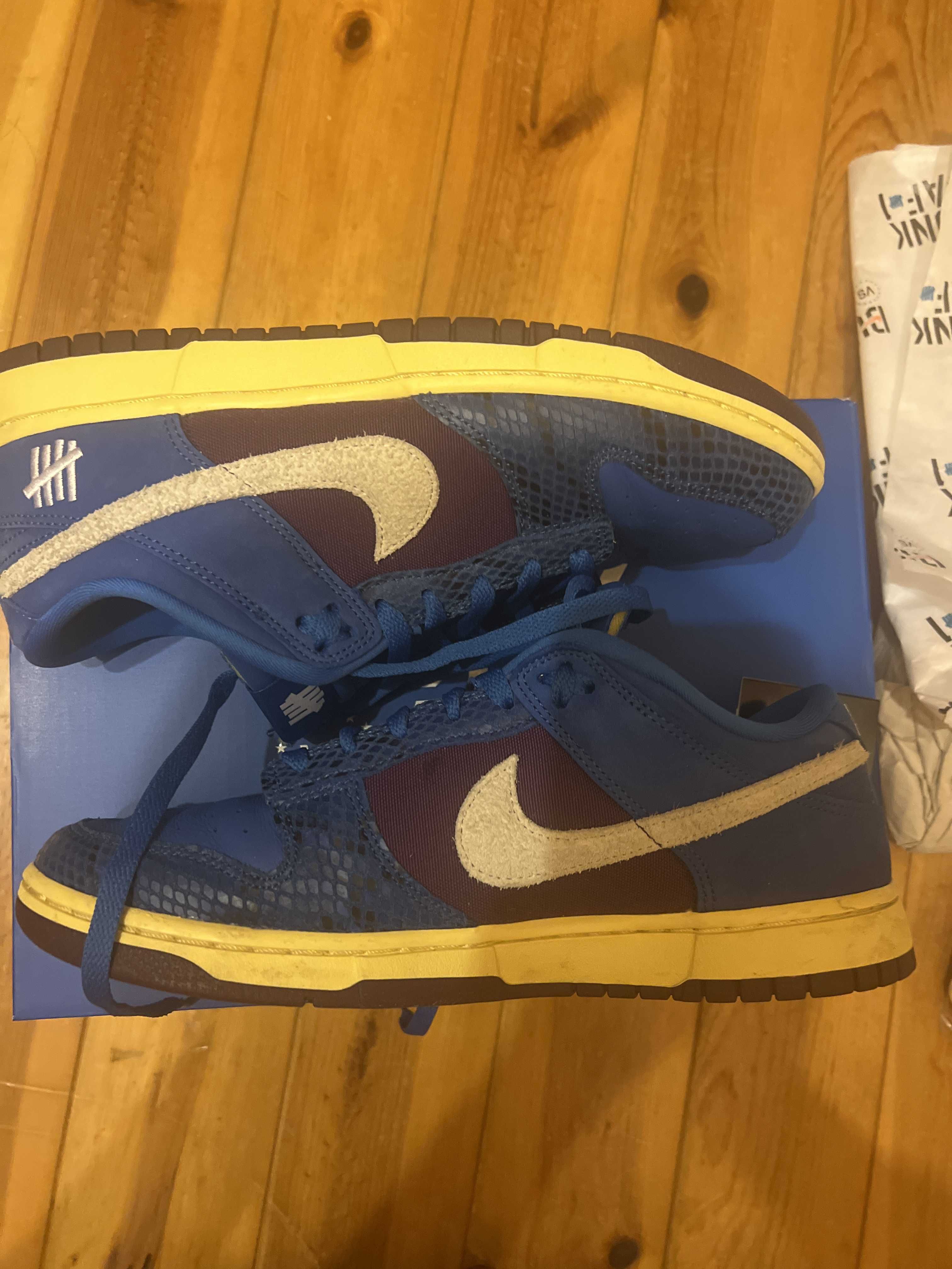 UNDEFEATED × Nike Dunk Low SP "Royal"