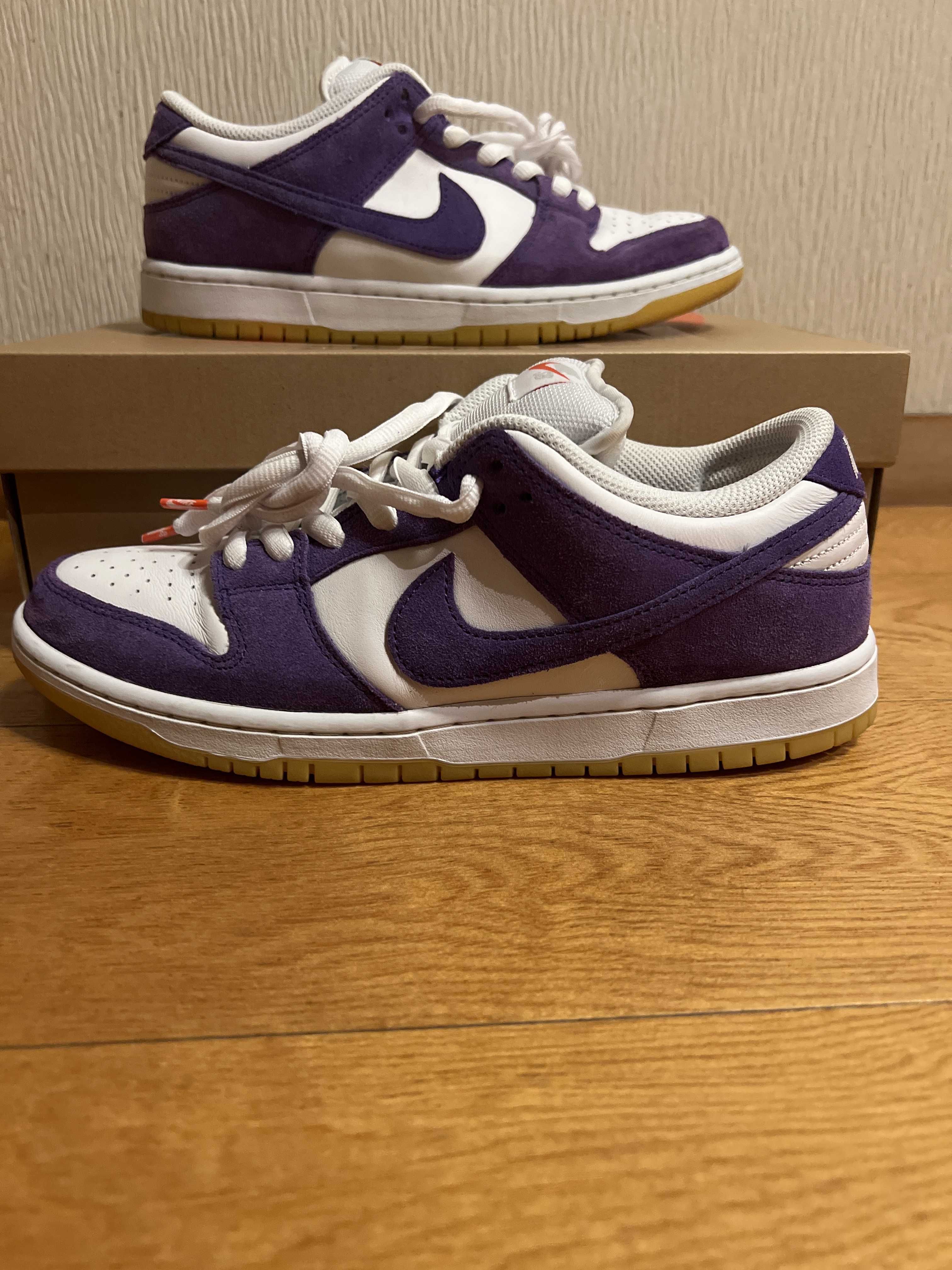 Nike SB Dunk Low Pro ISO Orange Label "Court Purple Gum"