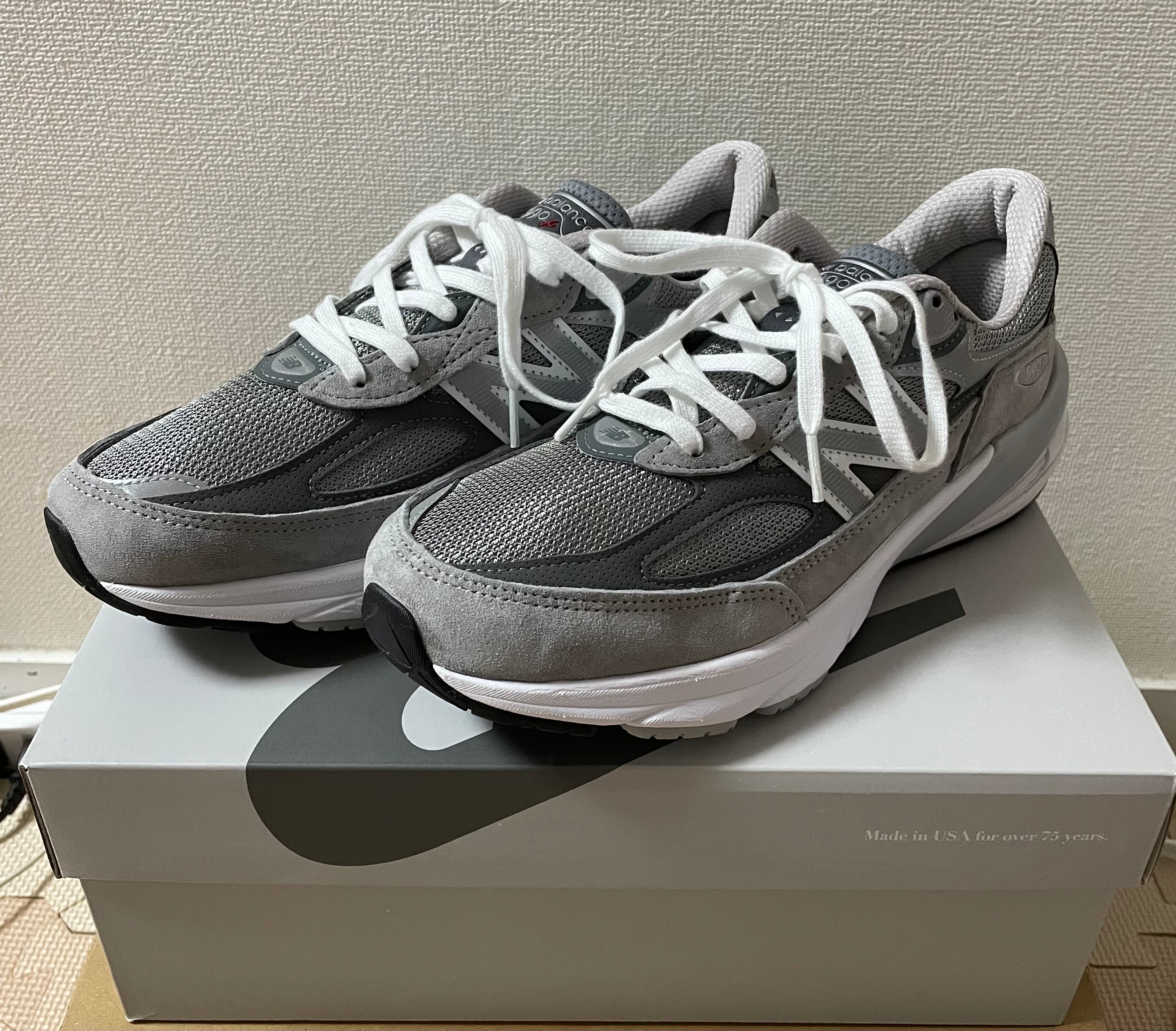 New Balance 990V6 "Gray" (Heel Logo NB)