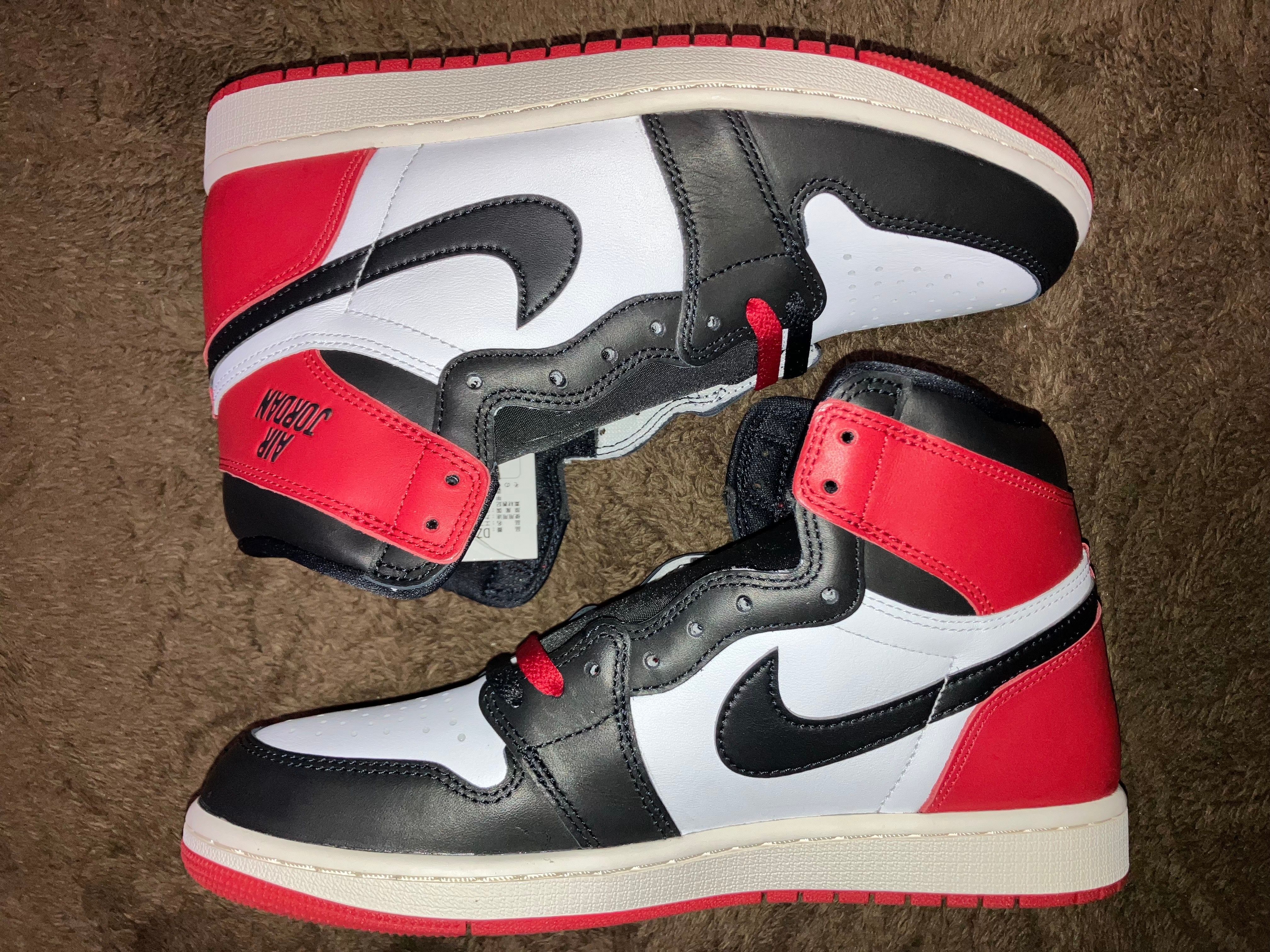 Nike Air Jordan 1 Retro High OG "Black Toe Reimagined"