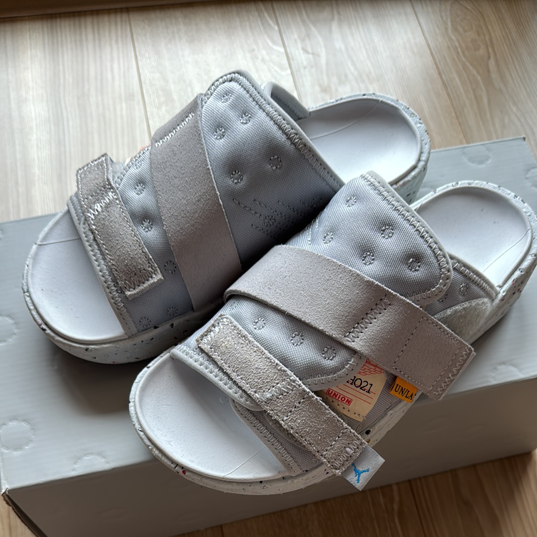 UNION × Nike Jordan Crater Slide SP "Grey"