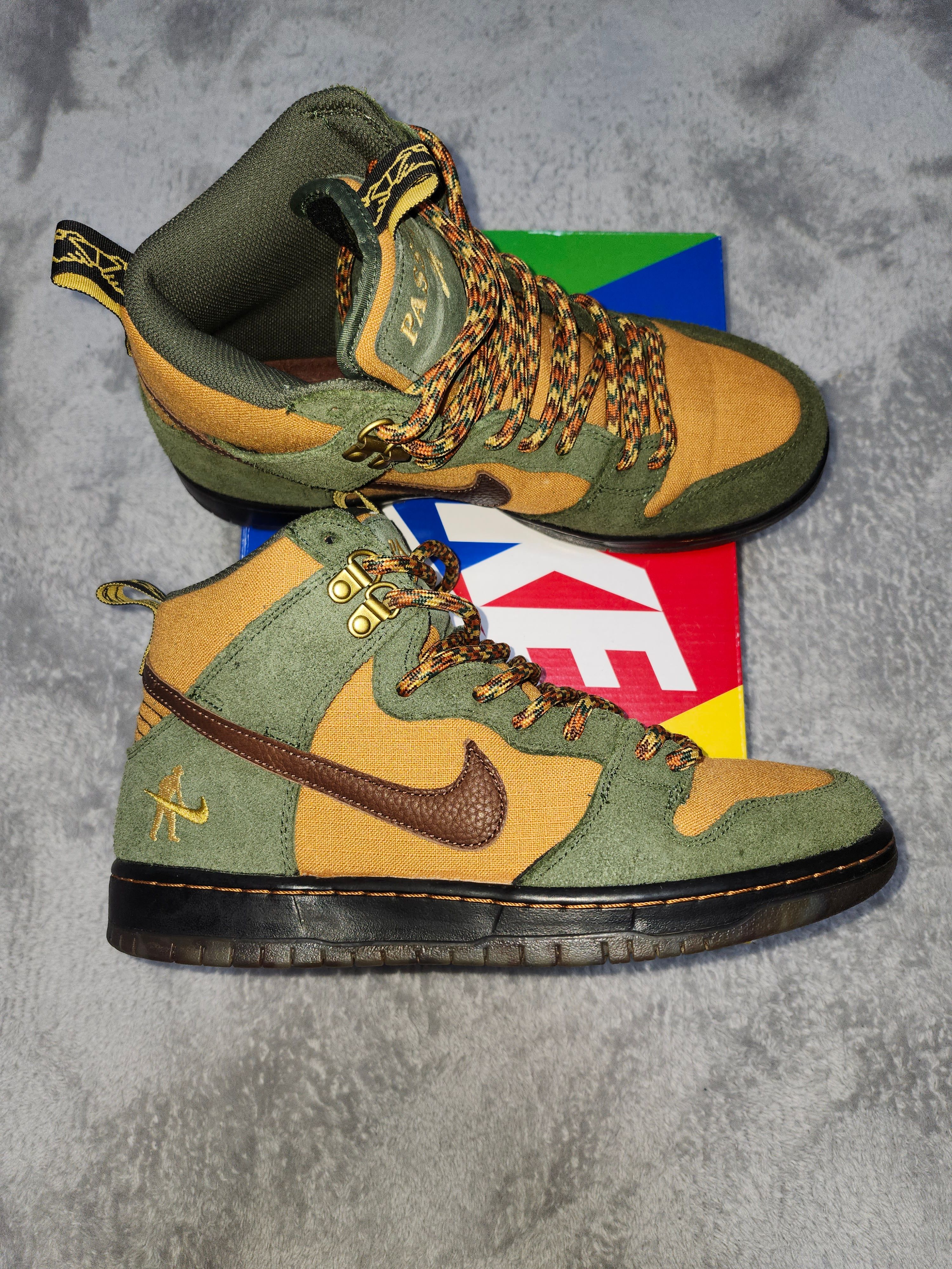 PASS~PORT × Nike SB Dunk High "Work Boot"