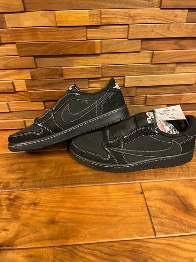 Travis Scott × Nike Air Jordan 1 Low OG SP "Black Phantom"
