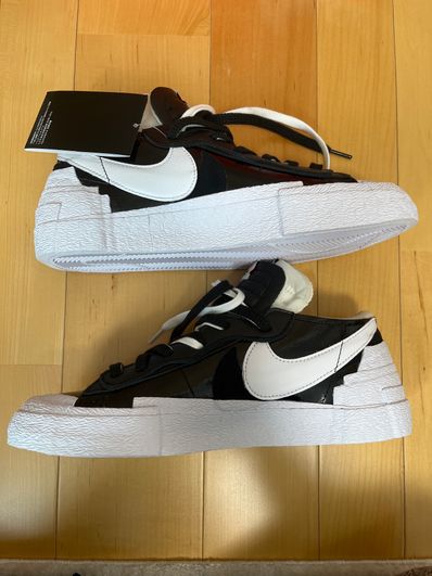 sacai × Nike Blazer Low "Black Patent Leather"
