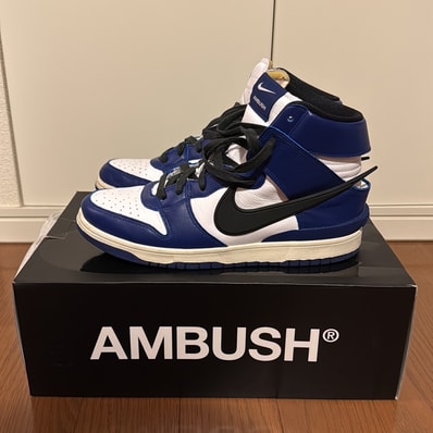 Ambush × Nike Dunk High "Deep Royal"