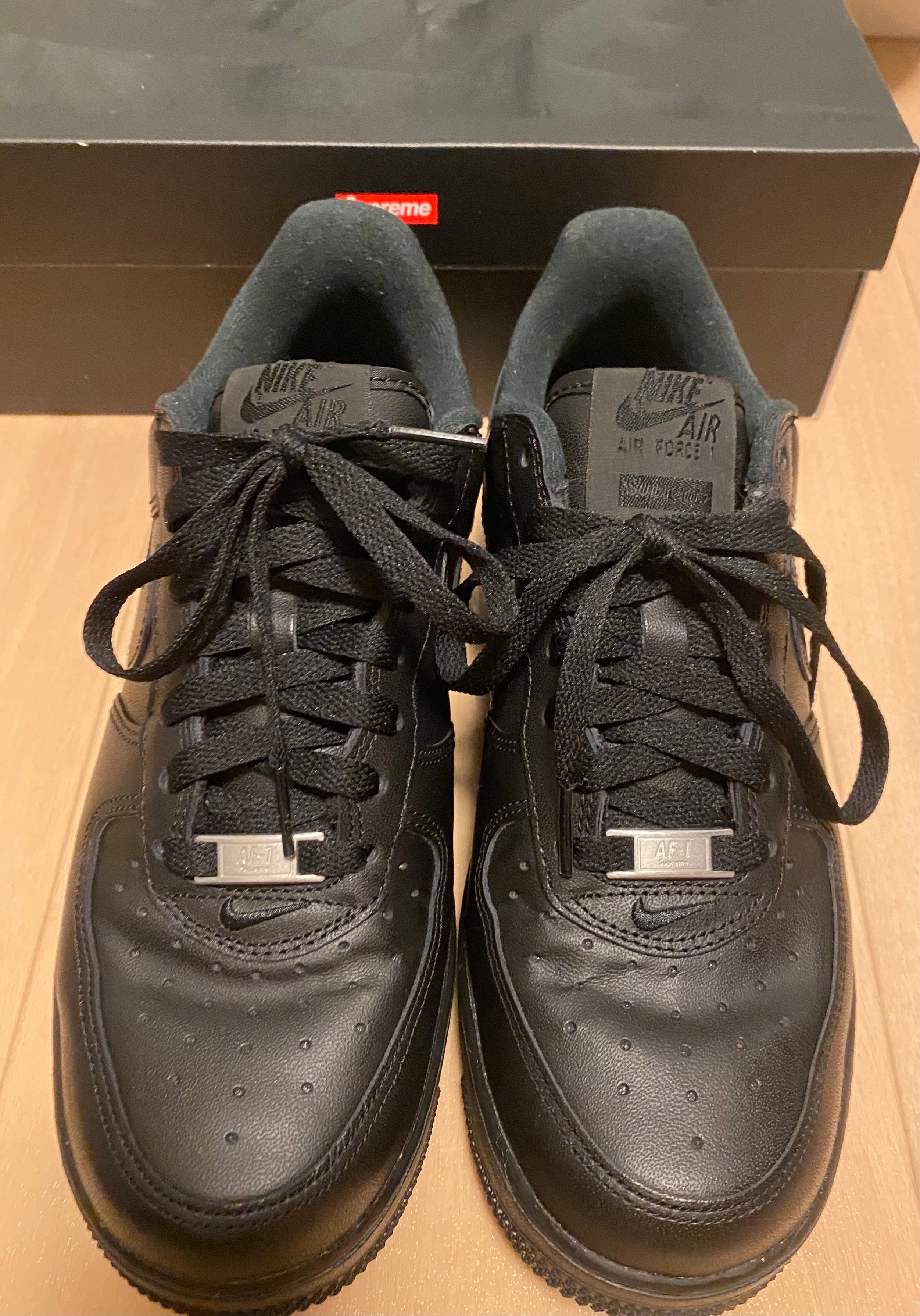 Supreme × Nike Air Force 1 Low "Black"