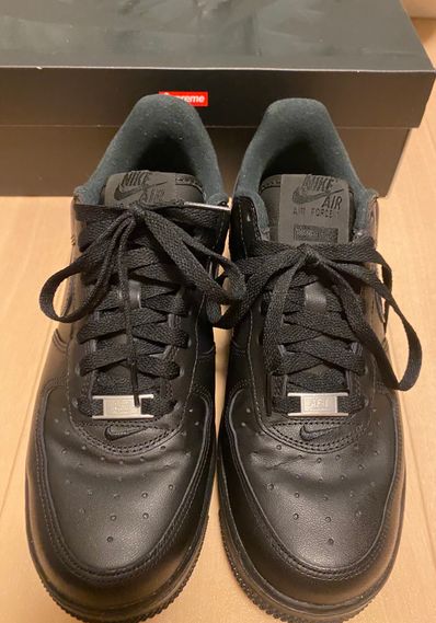 Supreme × Nike Air Force 1 Low "Black"