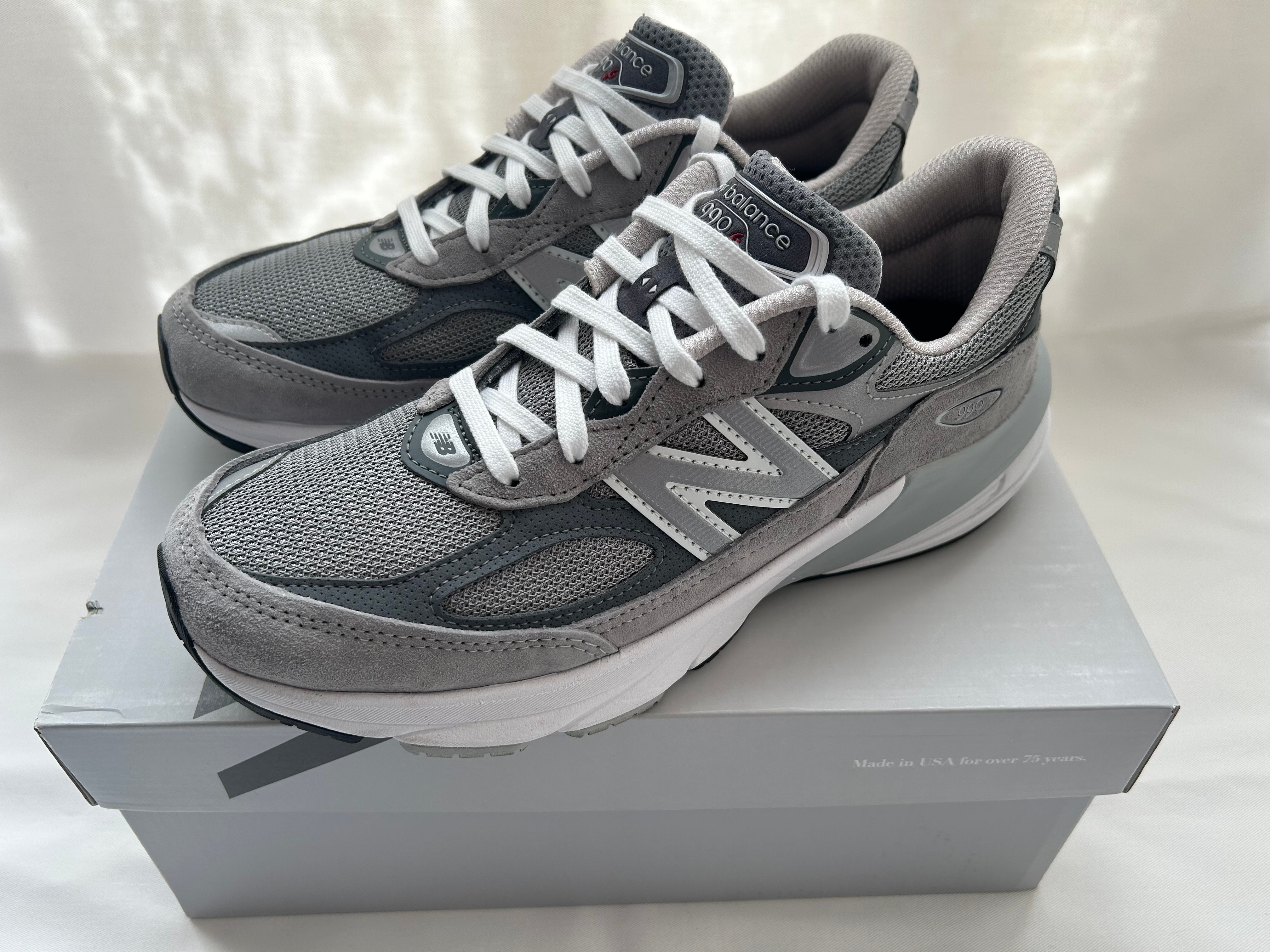 New Balance 990V6 "Gray" (Heel Logo NB)
